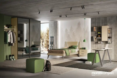 Y116 - YOUNG Camere per ragazzi Moretti Compact